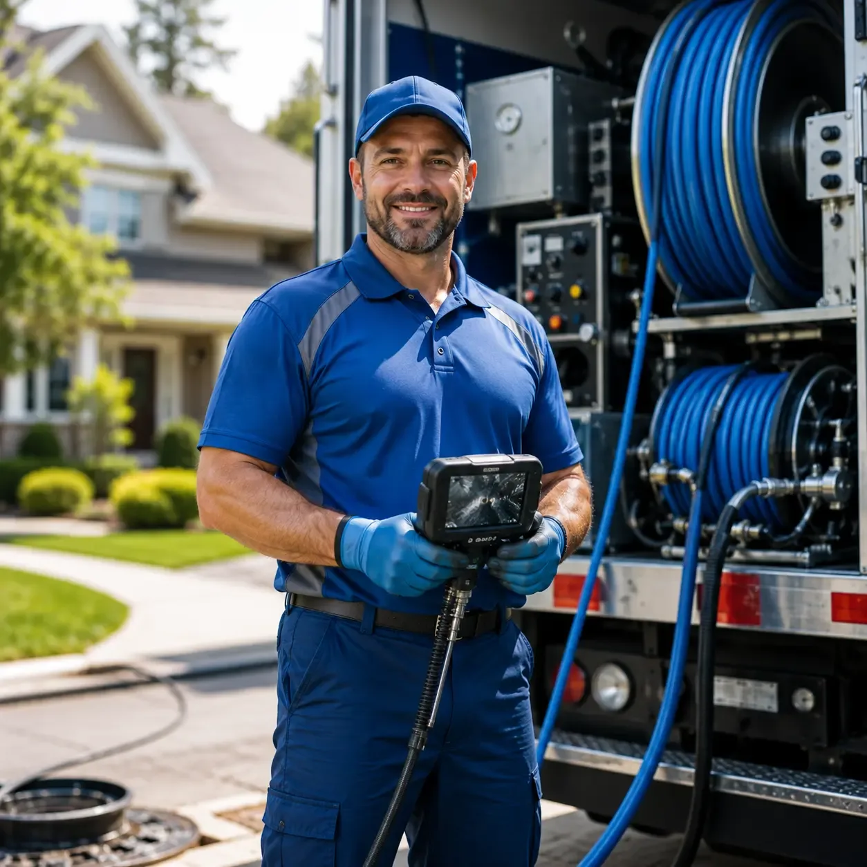 Local outdoor drain cleaning specialists in New Castle, NH